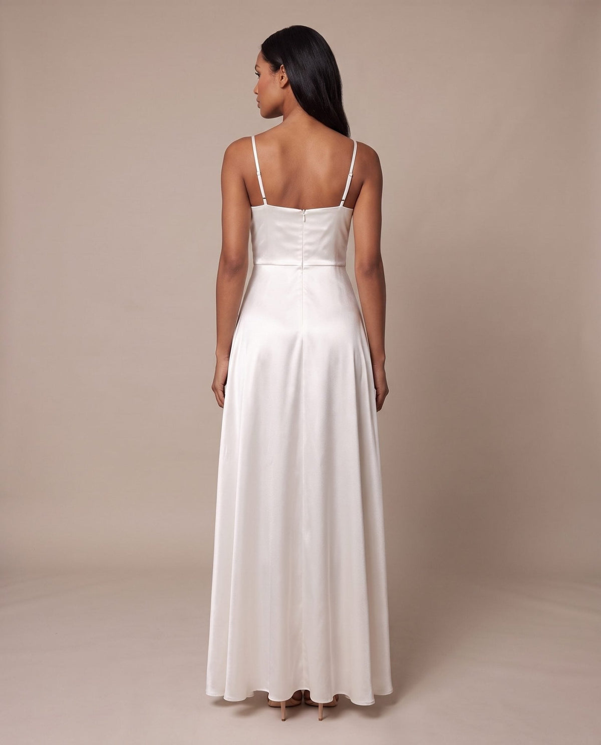 Vestito lungo in raso VELOUR - Follie by Alice