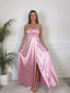 Vestito lungo in raso VELOUR - Follie by Alice
