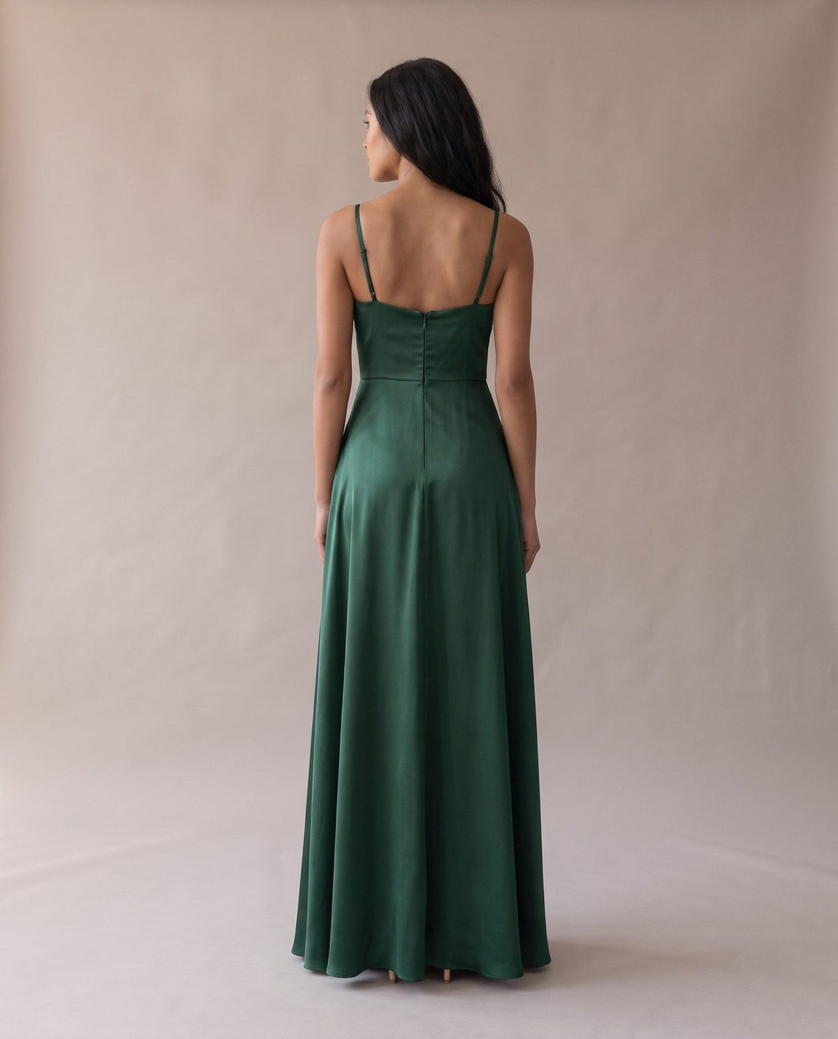 Vestito lungo in raso VELOUR - Follie by Alice