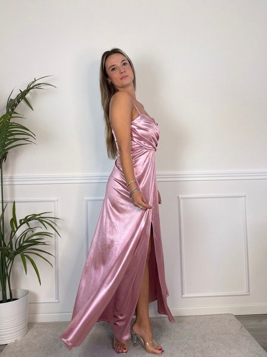 Vestito lungo in raso VELOUR - Follie by Alice Immagine secondaria del prodotto