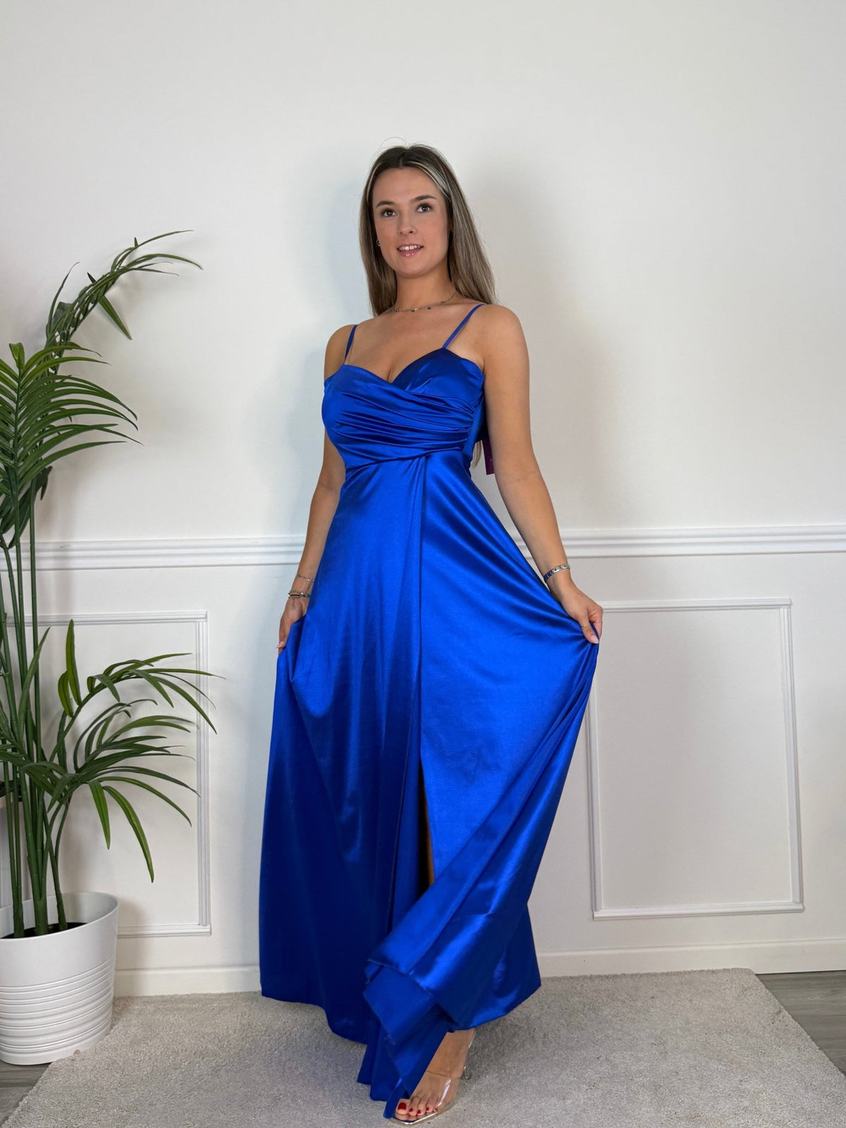 Vestito lungo in raso VELOUR - Follie by Alice