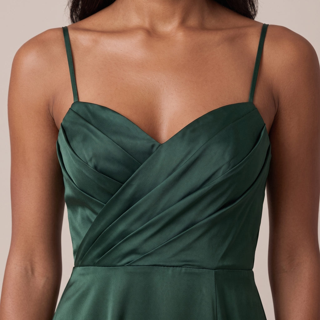 Vestito lungo in raso VELOUR - Follie by Alice