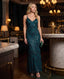Vestito lungo in tulle con paillettes all-over ALLORO - Follie by Alice