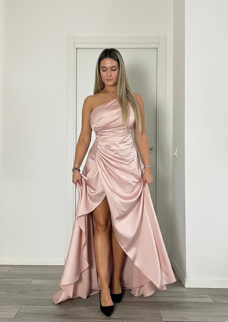 Vestito lungo monospalla GLAMOUR - Follie by Alice