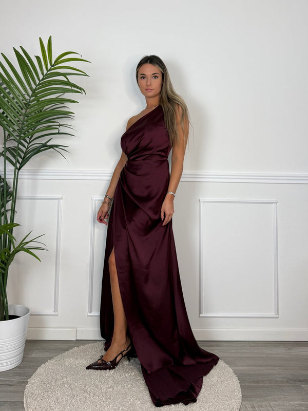 Vestito lungo monospalla GLAMOUR - Follie by Alice