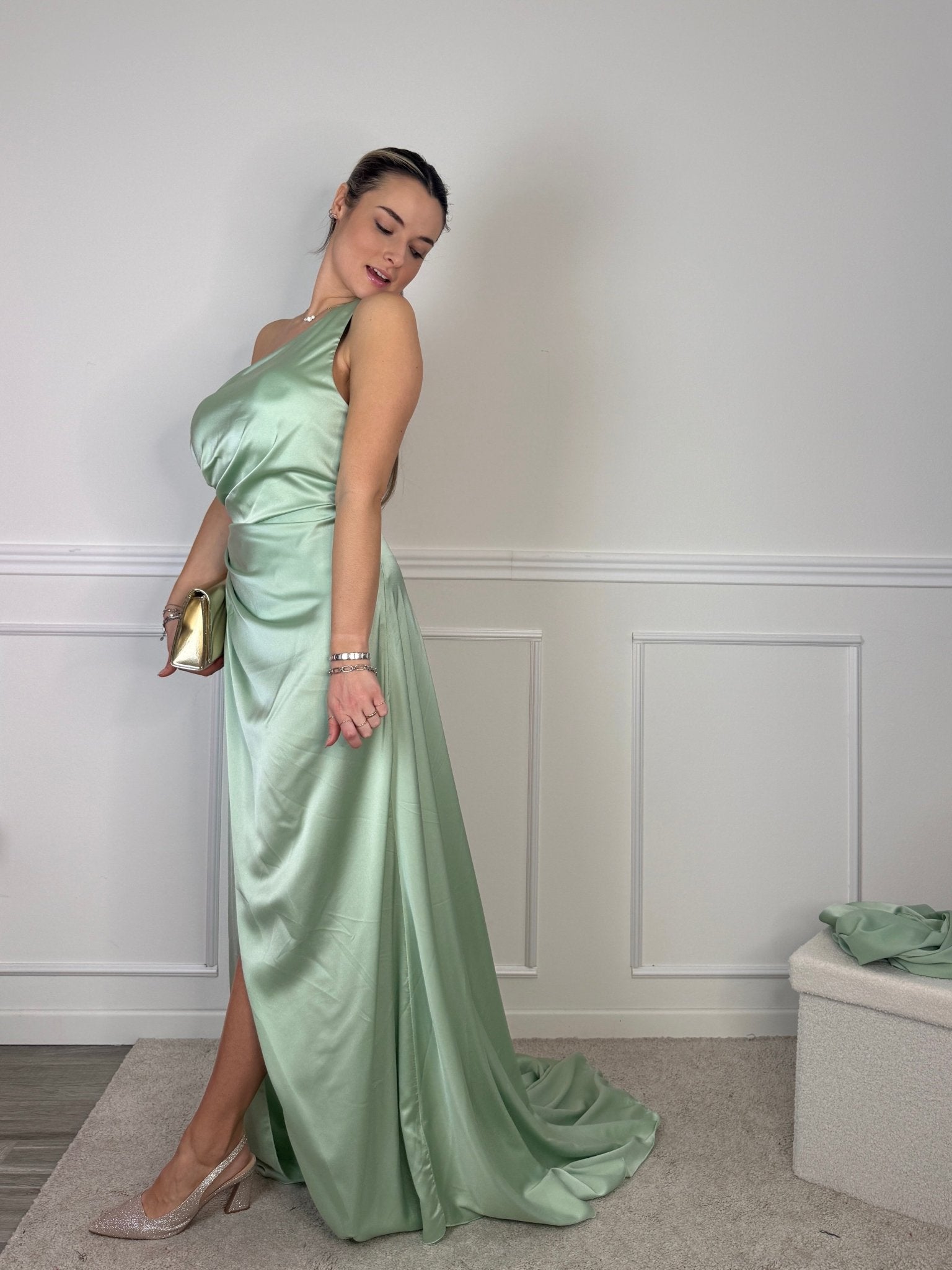 Vestito lungo monospalla GLAMOUR - Follie by Alice