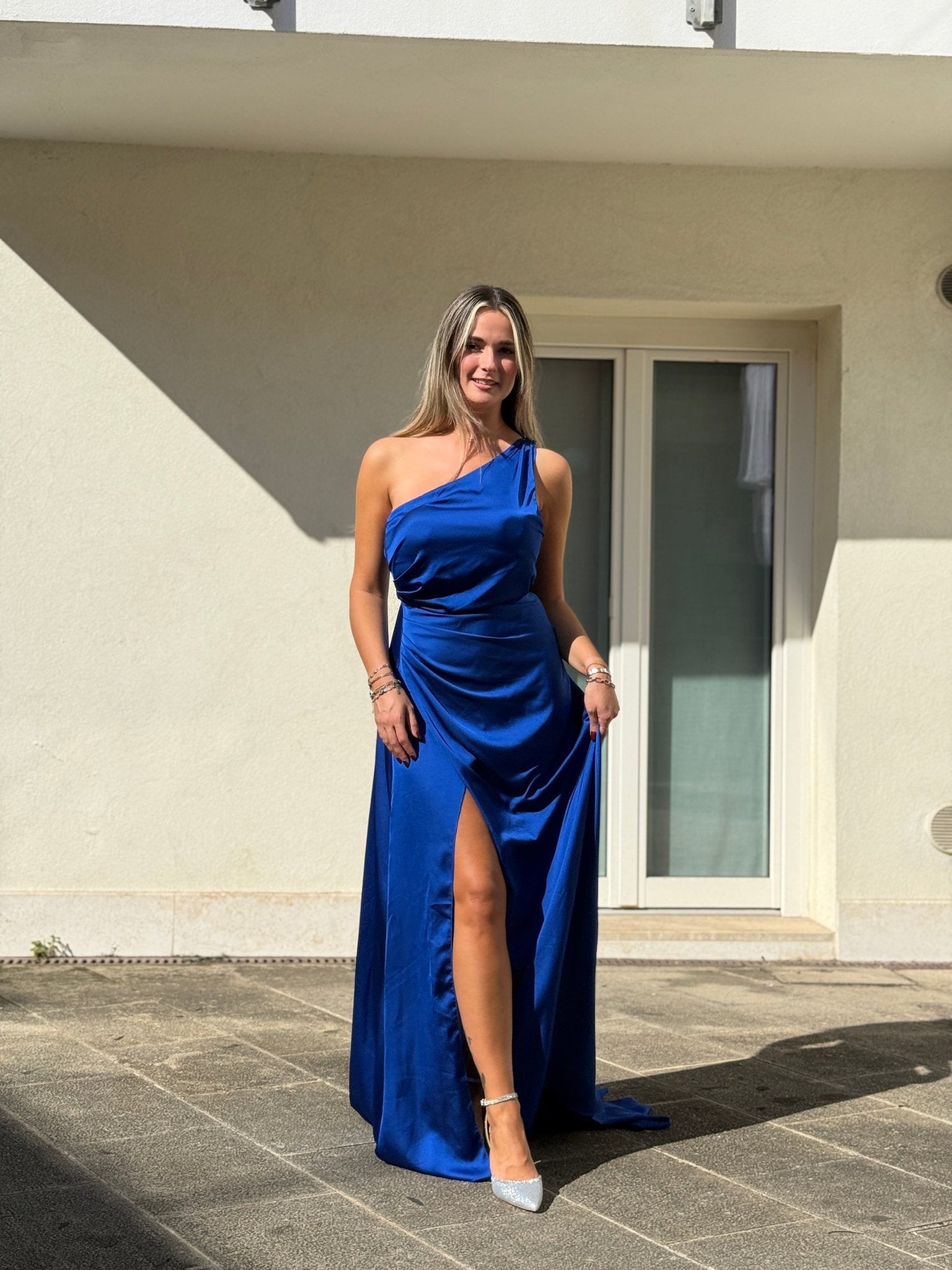 Vestito lungo monospalla GLAMOUR - Follie by Alice