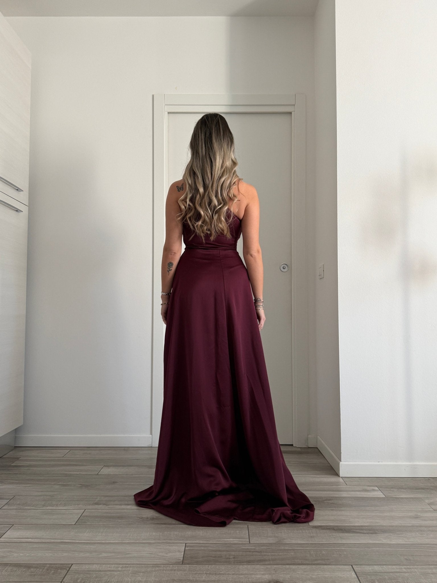 Vestito lungo monospalla GLAMOUR - Follie by Alice