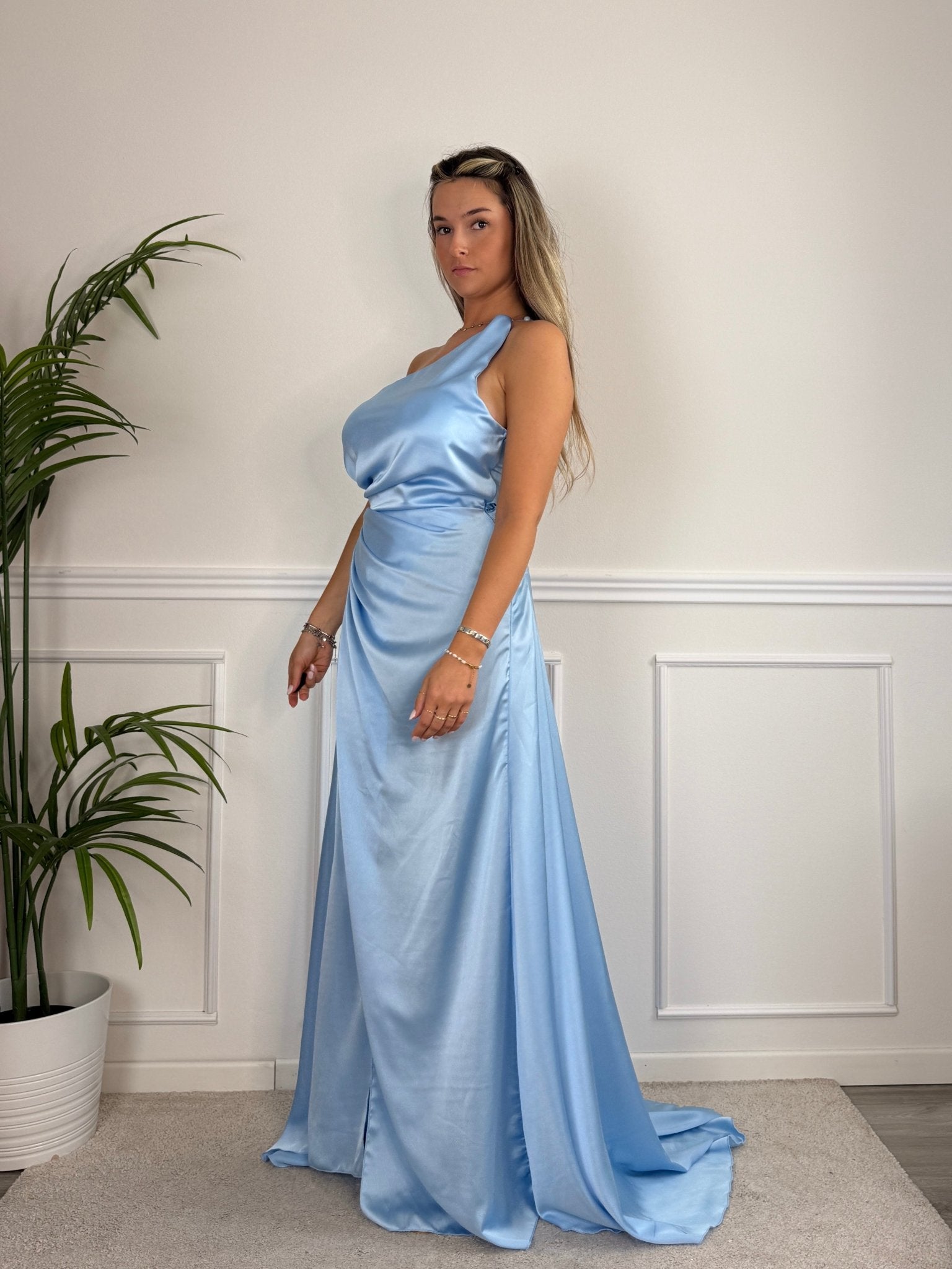 Vestito lungo monospalla GLAMOUR - Follie by Alice