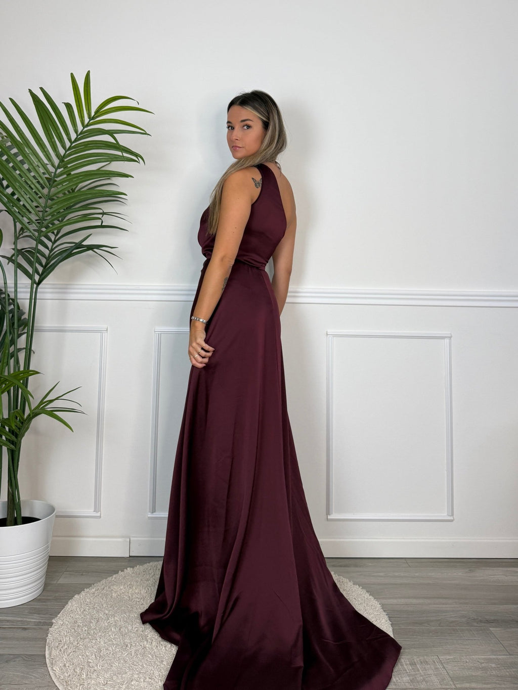 Vestito lungo monospalla GLAMOUR - Follie by Alice