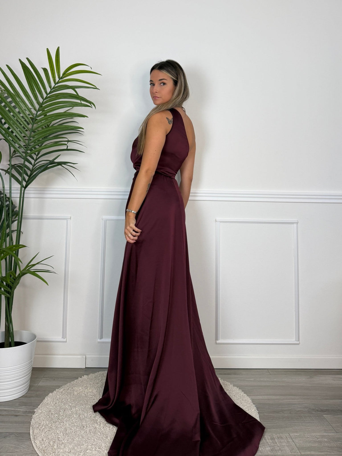 Vestito lungo monospalla GLAMOUR - Follie by Alice