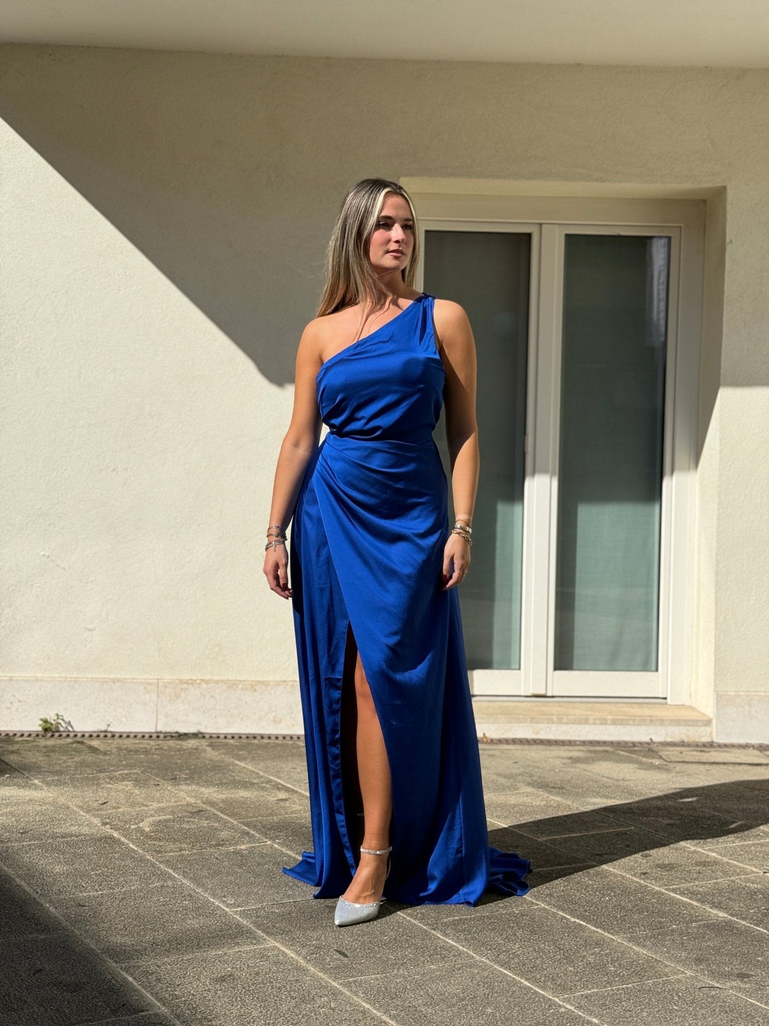 Vestito lungo monospalla GLAMOUR - Follie by Alice