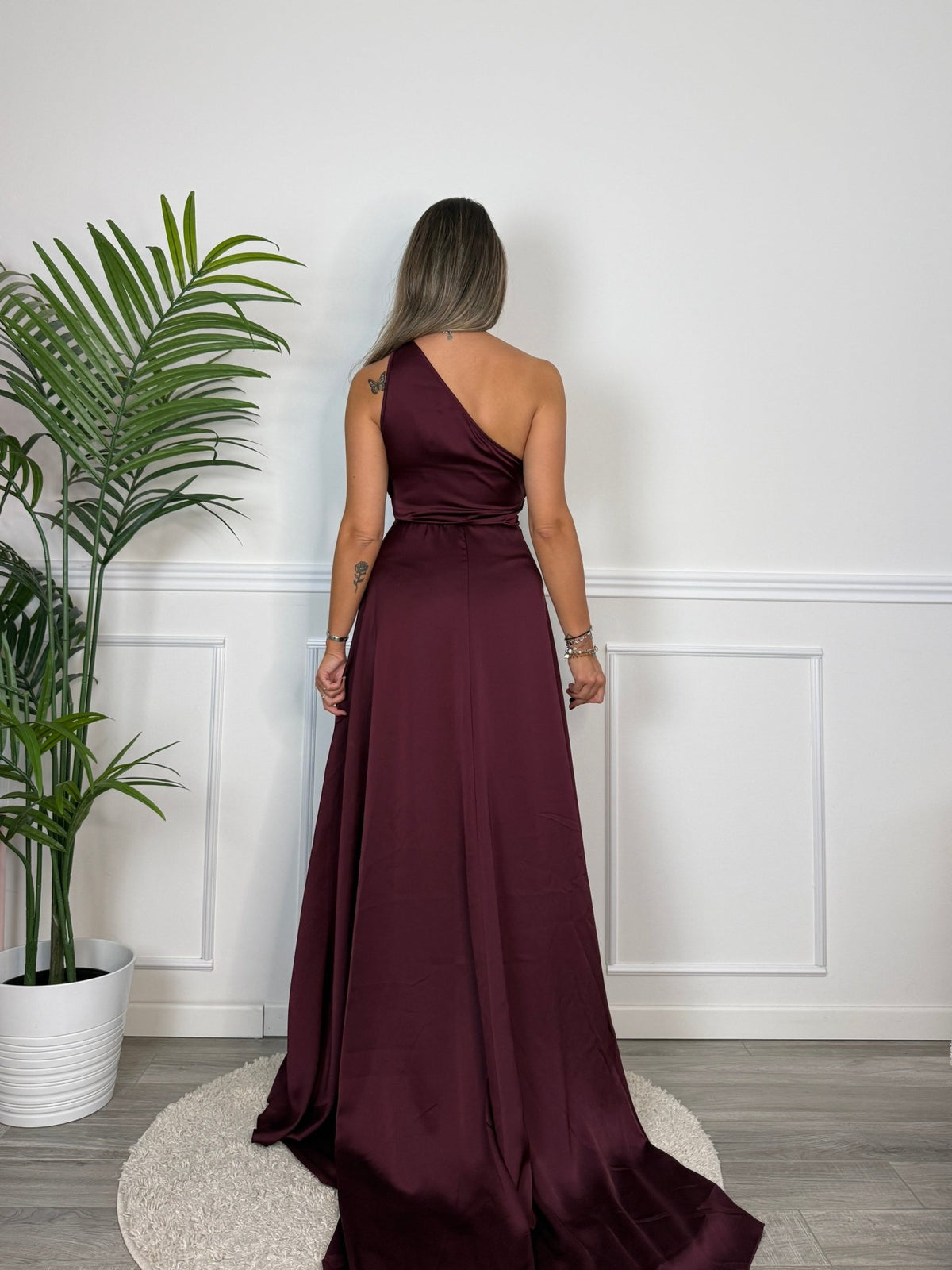 Vestito lungo monospalla GLAMOUR - Follie by Alice