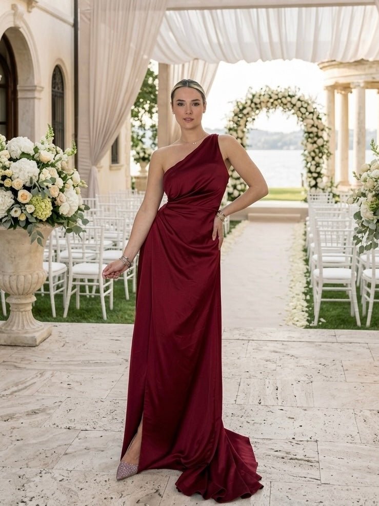 Vestito lungo monospalla GLAMOUR - Follie by Alice