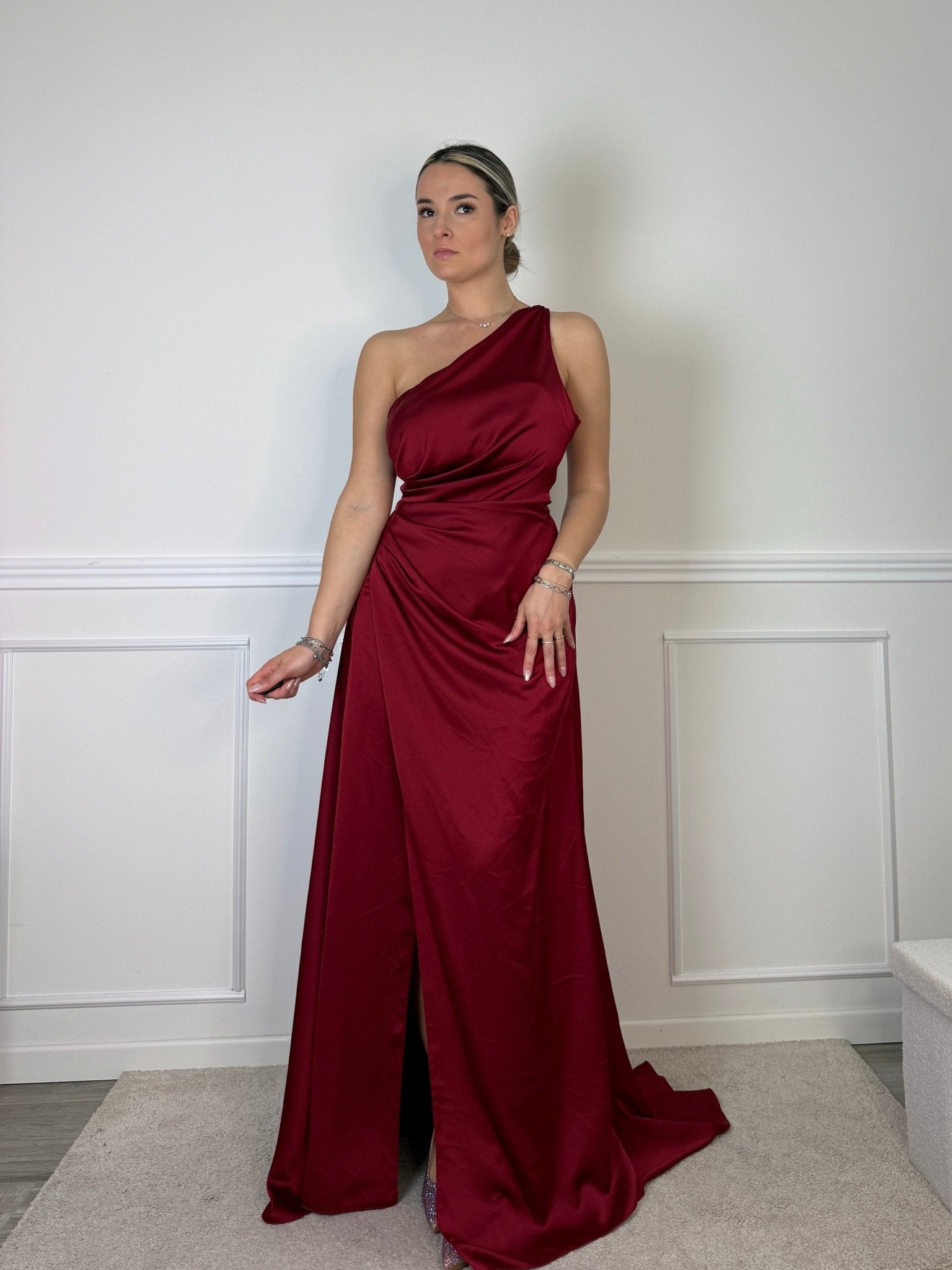 Vestito lungo monospalla GLAMOUR - Follie by Alice