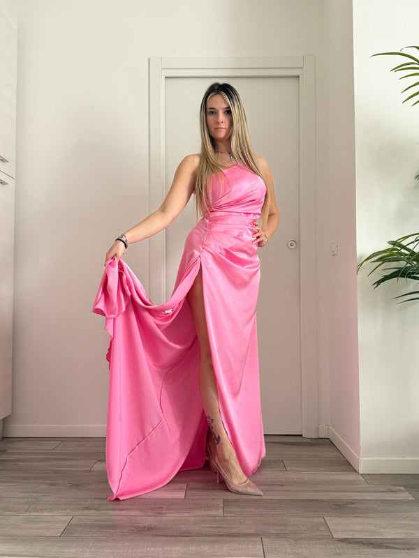 Vestito lungo monospalla BEATRIX - Follie by Alice