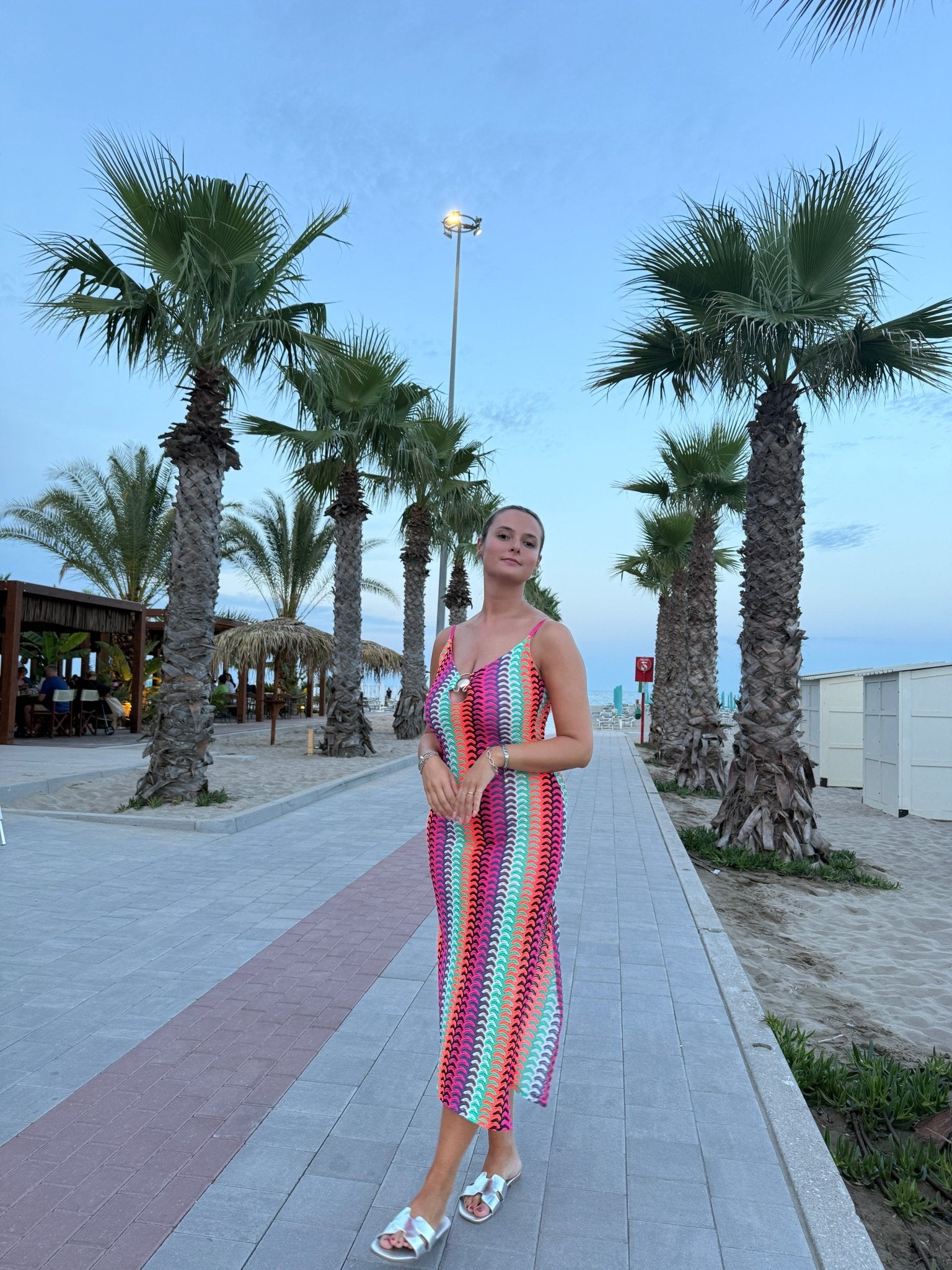 Vestito lungo multicolor - Follie by Alice