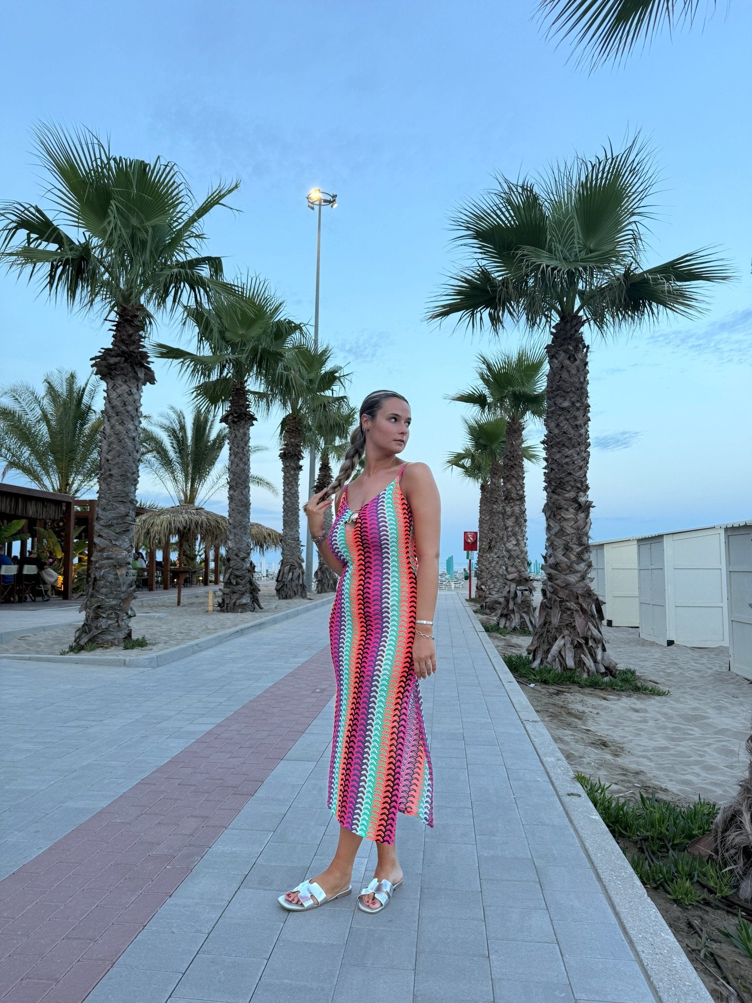 Vestito lungo multicolor - Follie by Alice