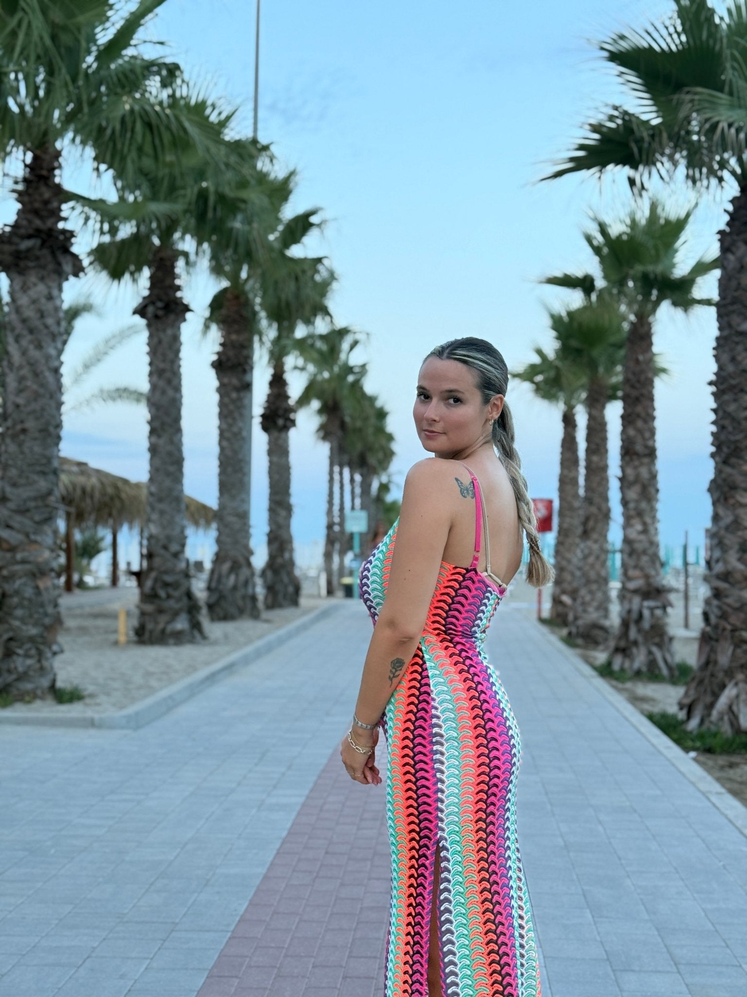 Vestito lungo multicolor - Follie by Alice