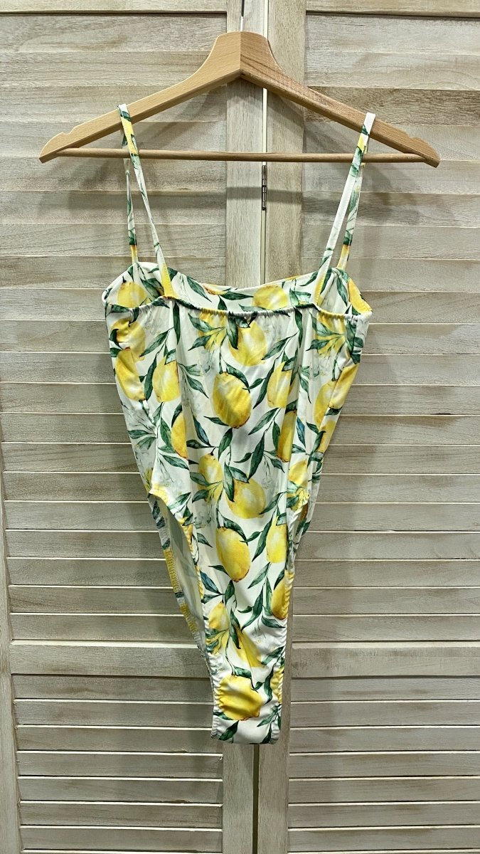 Costume intero con stampa limoni – alternate