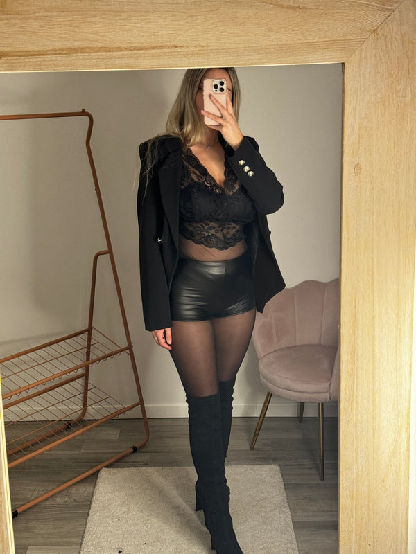 Body ricamato in pizzo - Follie by Alice