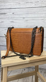 Borsa a tracolla color biscotto - Follie by Alice