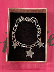 Braccialetto catena con stelline - Follie by Alice