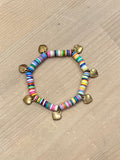 Braccialetto multicolor con cuoricini - Follie by Alice
