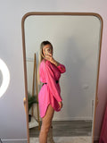 Camicia rosa lunga - Follie by Alice