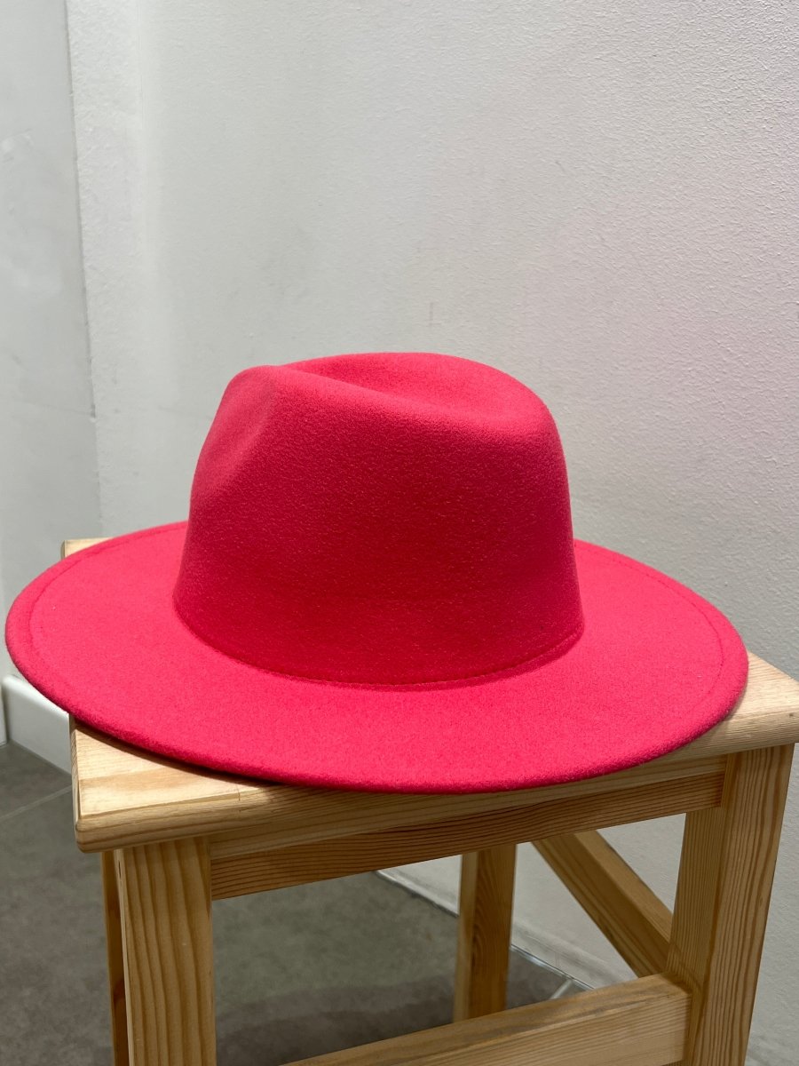 Cappello vintage fucsia di cotone - Follie by Alice
