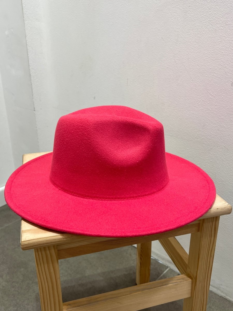 Cappello vintage fucsia di cotone - Follie by Alice