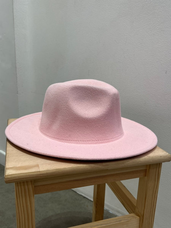 Cappello vintage rosa di cotone - Follie by Alice