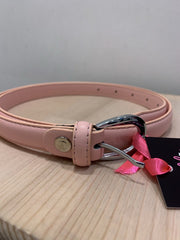 Cintura rosa con fibbia argento - Follie by Alice
