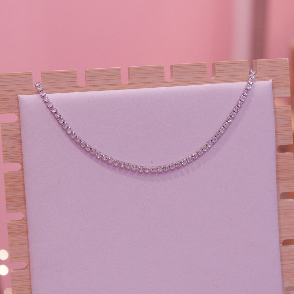 Collana tennis argento - Follie by Alice