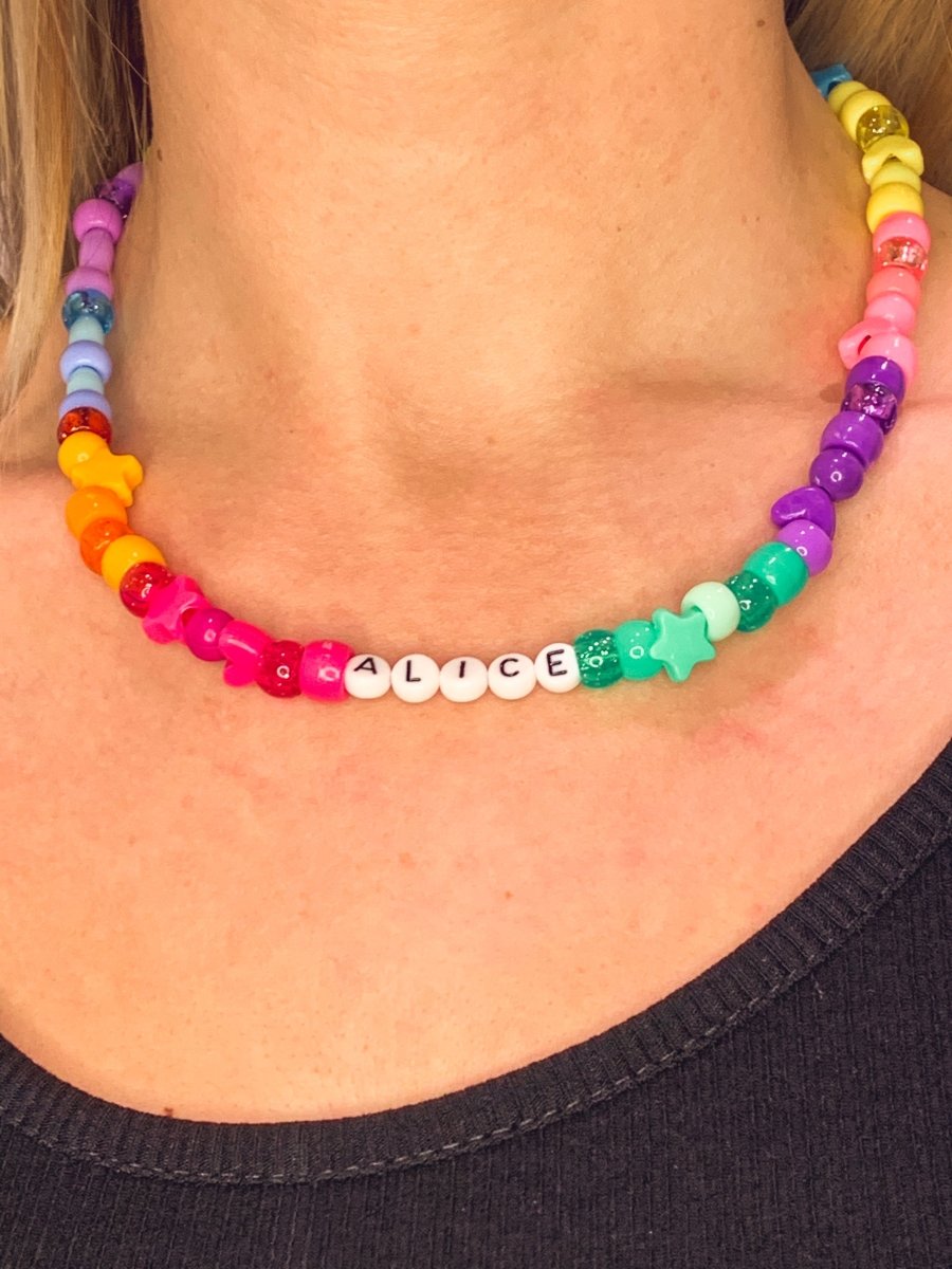 Collanina personalizzata con perline colorate Beads - Follie by Alice