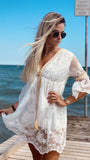 Copricostume con dettagli oro e ricami - Follie by Alice