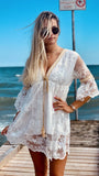 Copricostume con dettagli oro e ricami - Follie by Alice