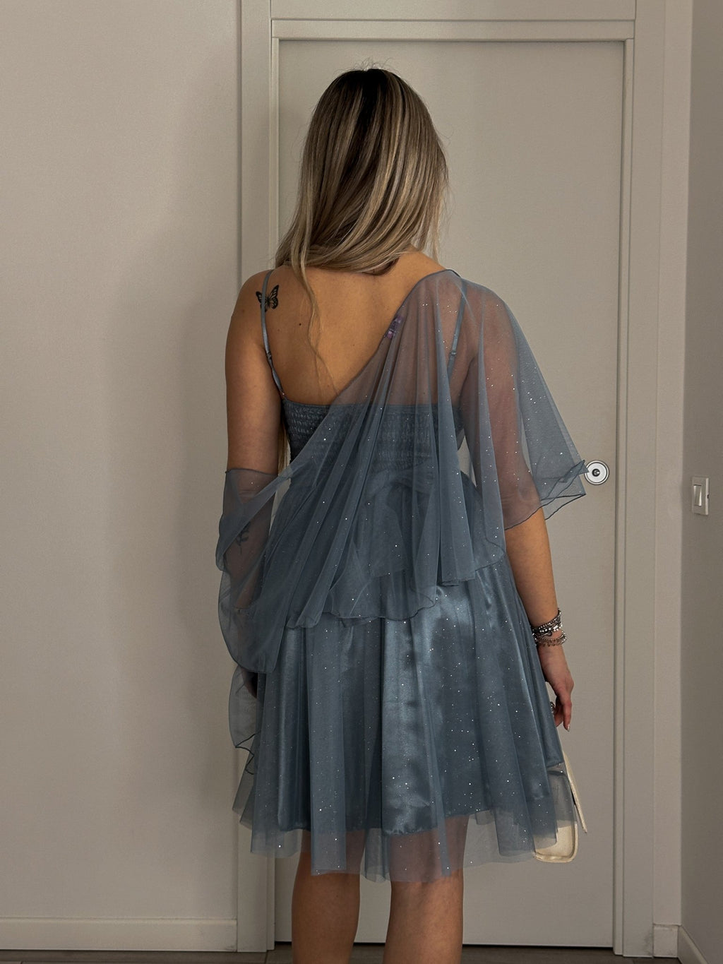 Coprispalla velato con brillanti - Follie by Alice
