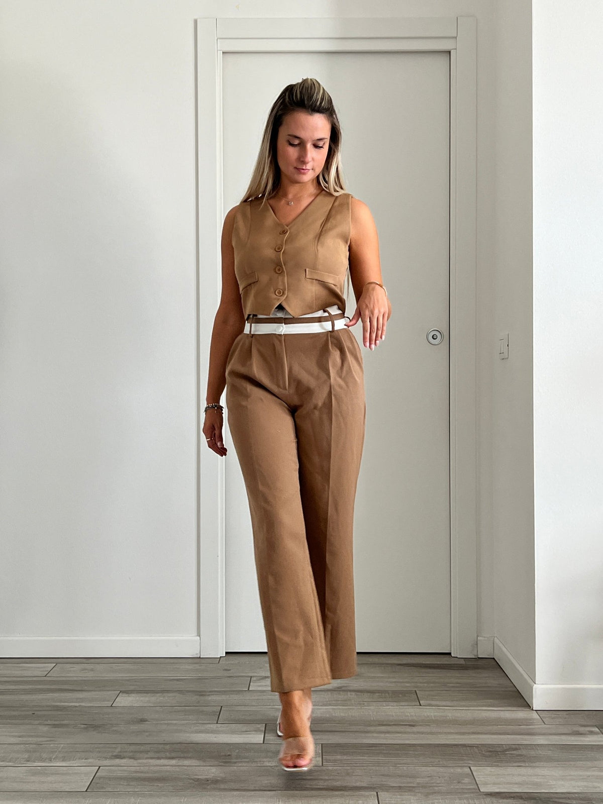 Gilet con taschini - Follie by Alice
