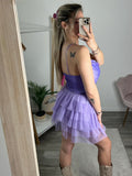 Gonna lilla in tulle a balze - Follie by Alice