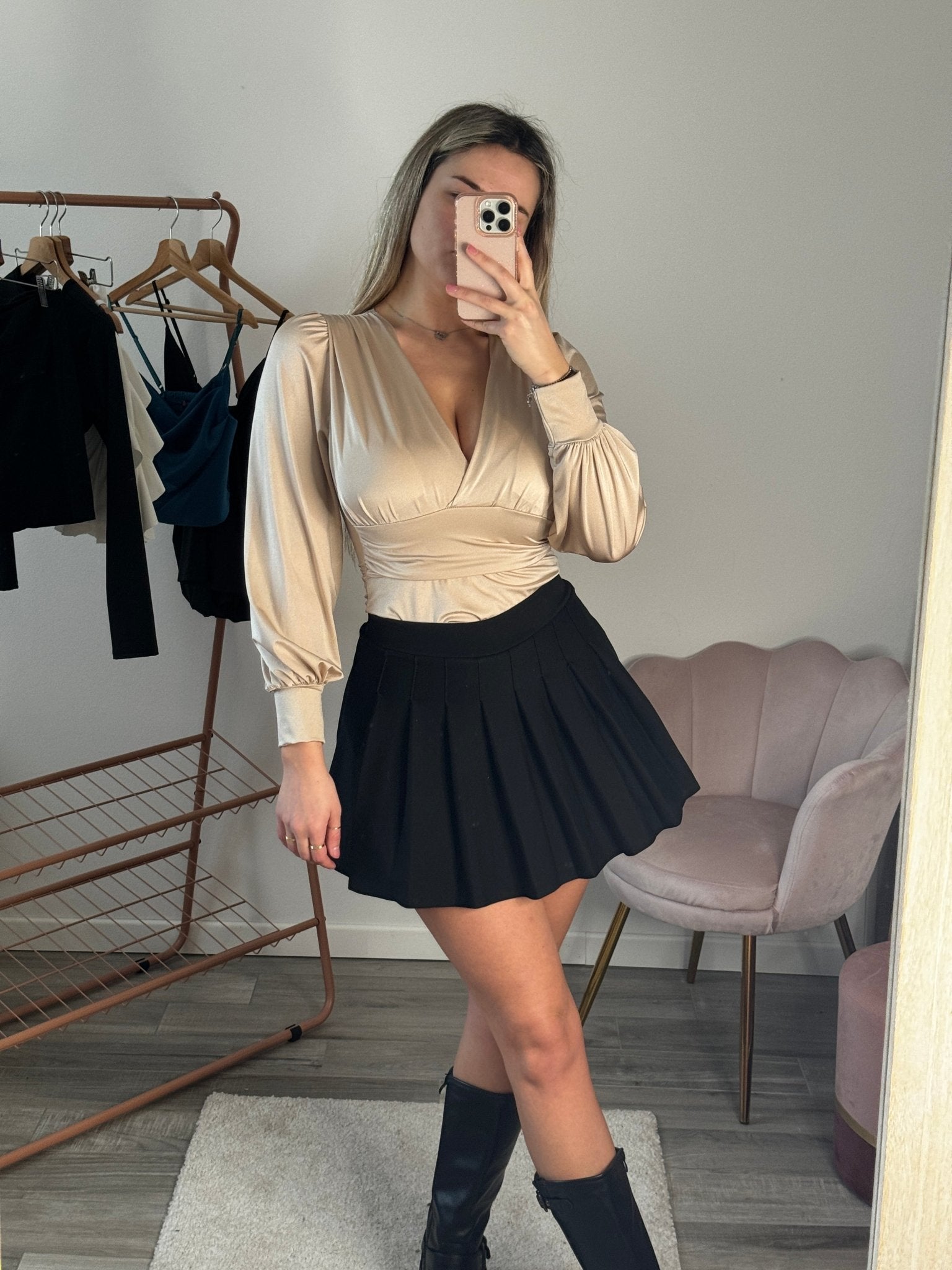 Pantaloncino - gonna plissettato ALLURE - Follie by Alice Immagine secondaria del prodotto