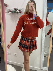 Gonna rossa a quadri - Follie by Alice