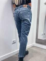 Jeans lunghi Levi's Vintage a caramella blu - Follie by Alice