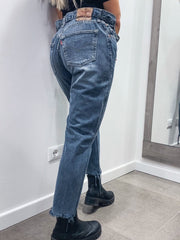Jeans lunghi Levi's Vintage a caramella blu - Follie by Alice