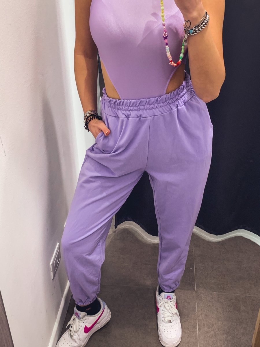 Joggers lilla - Follie by Alice