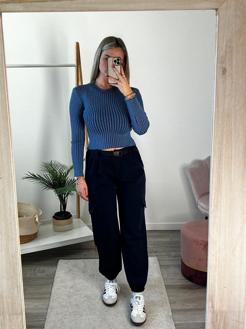 Maglioncino crop a costine - Follie by Alice
