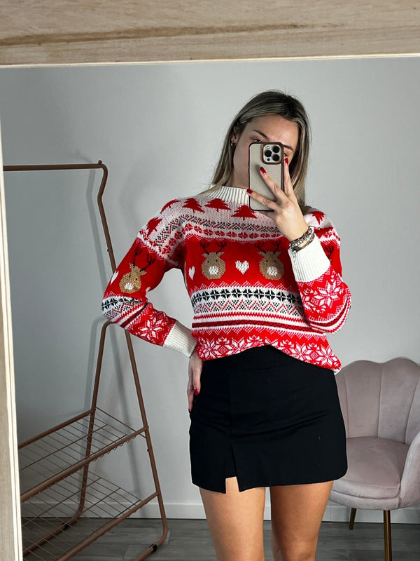 Maglione natalizio con Renne di Natale - Follie by Alice