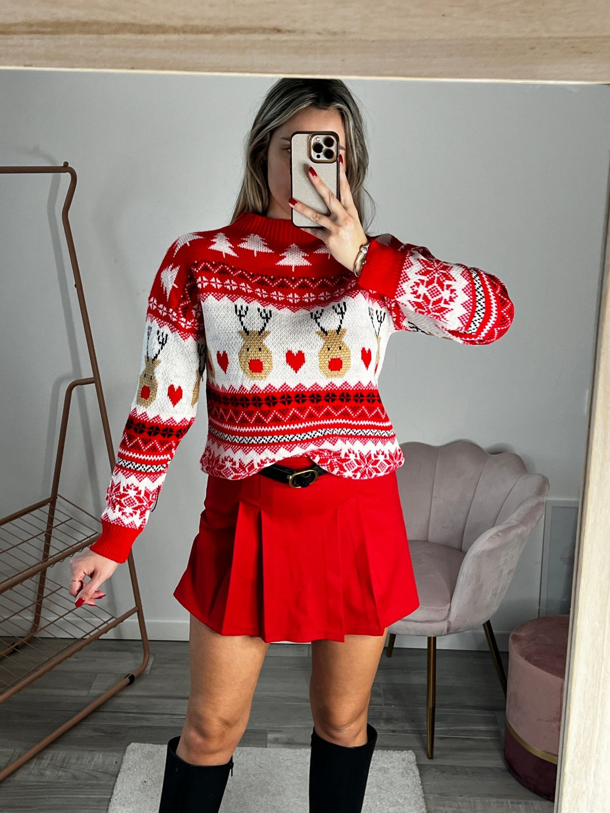 Maglione natalizio con Renne di Natale - Follie by Alice
