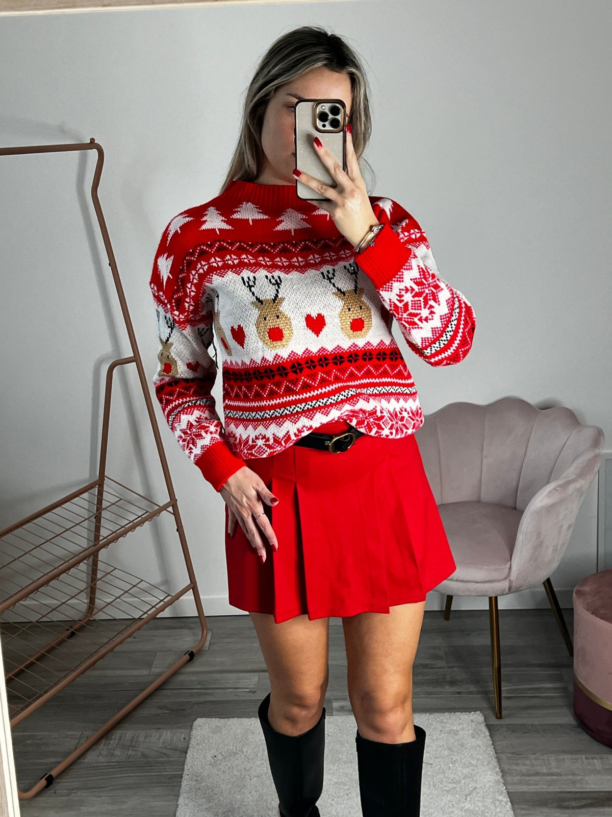 Maglione natalizio con Renne di Natale - Follie by Alice