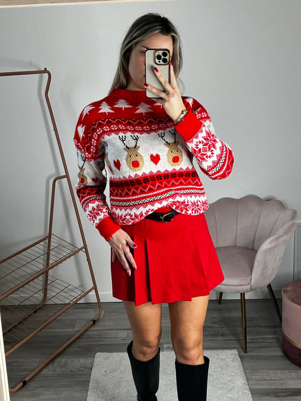 Maglione natalizio con Renne di Natale - Follie by Alice